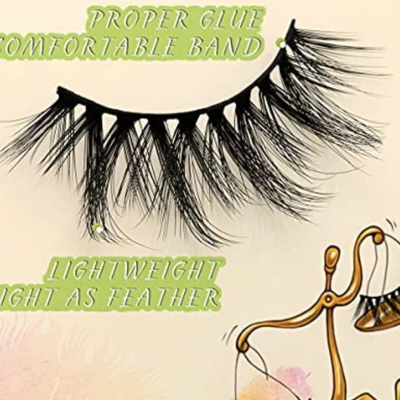 Eyelashes with Eyelashes brush - Picture 4 of 4